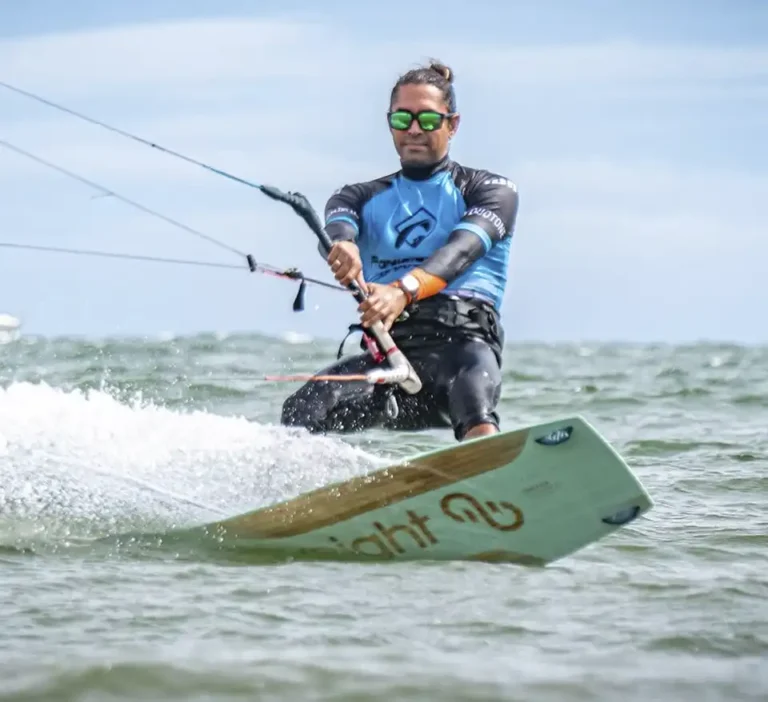 Fotografía de kitesurf